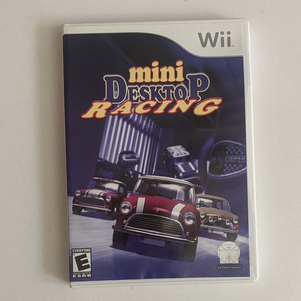Nintendo Wii Mini Desktop Racing - Purple and Red